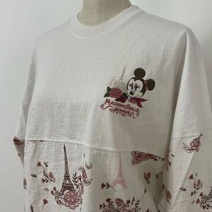 Disney World Epcot France Mademoiselle Minnie White Oh La La Spirit Jersey Women